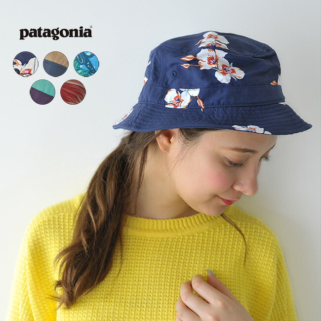 楽天市場 ポイント10倍 Patagonia パタゴニア Wavefarer Bucket Hat ウェーブフェアラーバケツハット 50 Upf メール便可 0214 Crouka クローカ