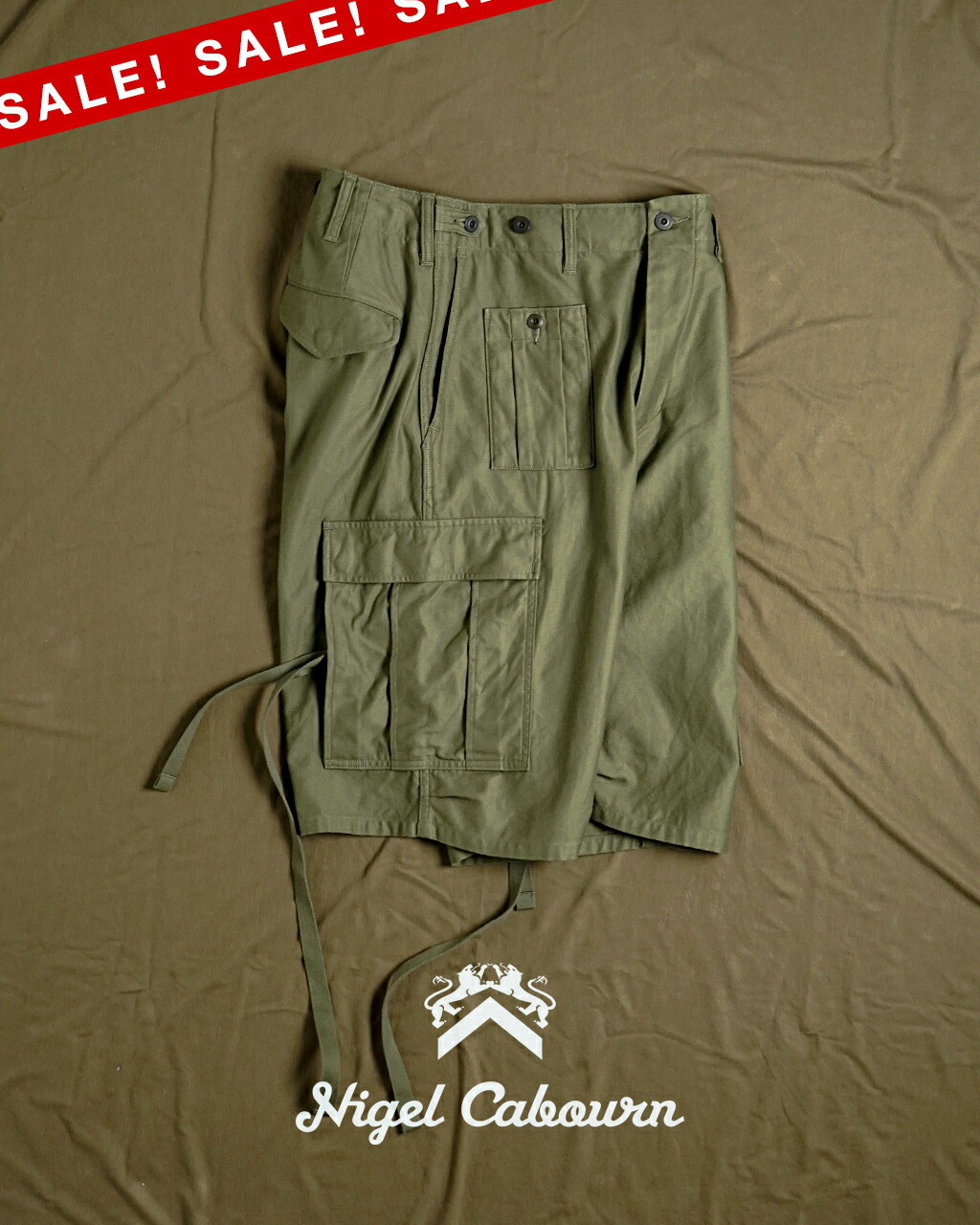 楽天市場】Nigel Cabourn/ナイジェル・ケーボン DESERT SHORT