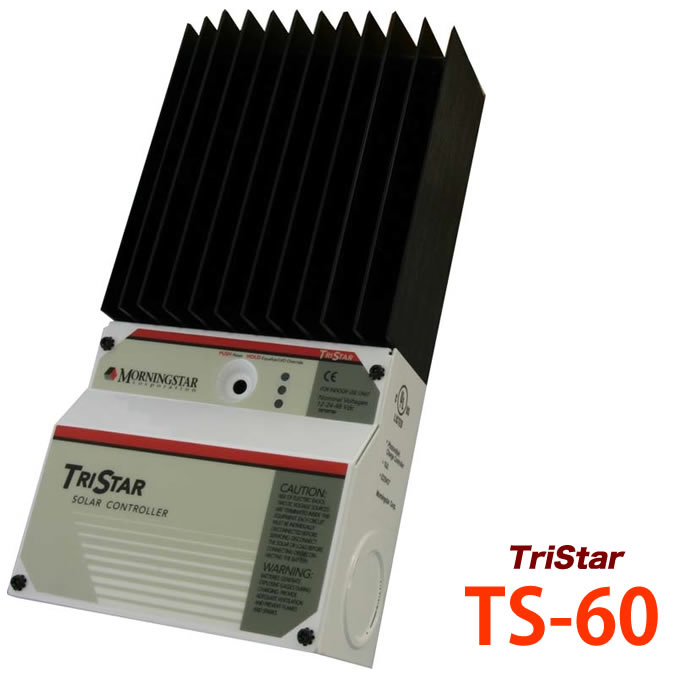 【電菱 DENRYO】太陽電池充放電コントローラ TriStar TS-60 太陽光発電【送料無料※沖縄・離島配送不可】 53,900円