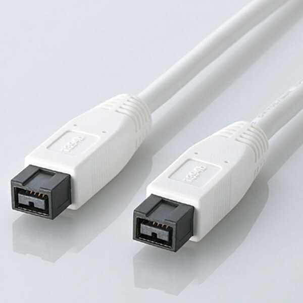 エレコム IEEE1394 FireWire400(i.LINK・DV)ケーブル 6pin-4pin 2.0m ブラック IE-462BK  q09cY3lFbL, パソコン周辺機器 - centralcampo.com.br