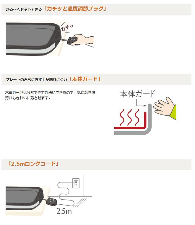 Zojirushi やきやき 象印マホービン 象印マホービン ブラック パエリアからパスタやすき焼きなど汁気の多い料理も楽しめる深型プレート 送料無料 沖縄 離島除く 焼き肉 ホットプレート グリル フライヤー 深型プレート q q ホットプレート アウトドア