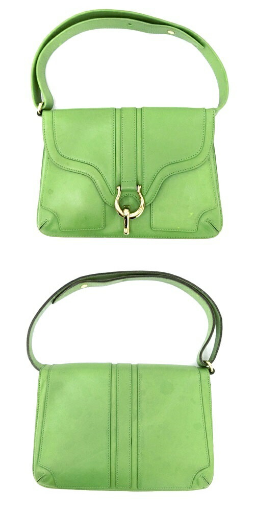 Crown Used Brand Clothing Rakuten Global Market Kate Spade Green Jackie Leather Handbags Shoulder Bags Bag 084710