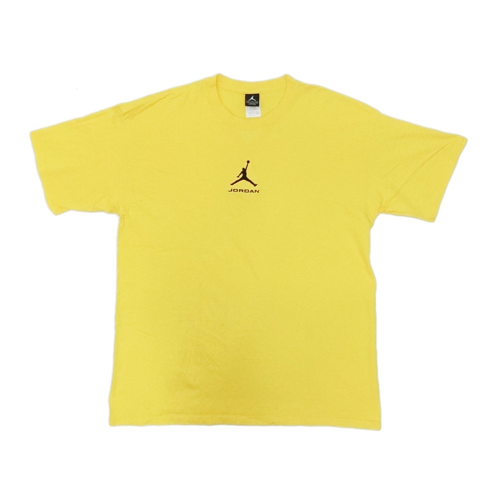 yellow air jordan shirt