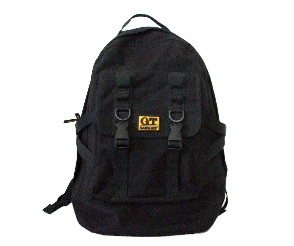 096438 Mint G T Hawkins Dirty Black Backpack Bags