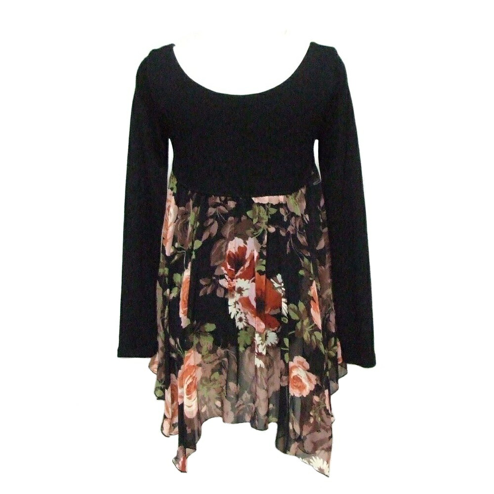 楽天市場 美品 Rienda リエンダ ローズドレープワンピース 黒 薔薇 フレア 中古 Crown Store