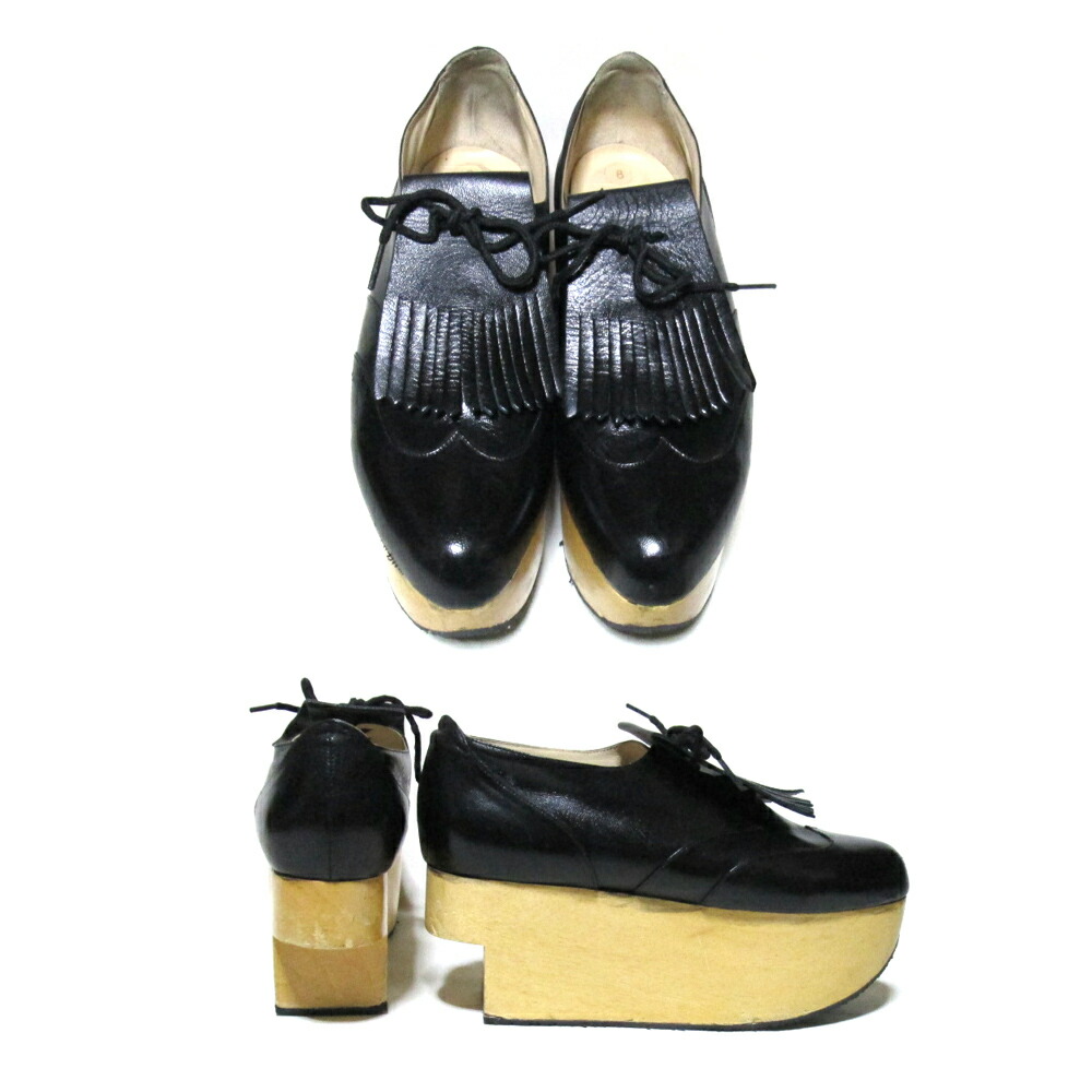 Vivienne Westwood ヴィヴィアンウエストウッド 「UK8」 ロッキンホースゴルフ (黒 シューズ 靴 メンズサイズ ) 111439 【中古】|CROWN STORE