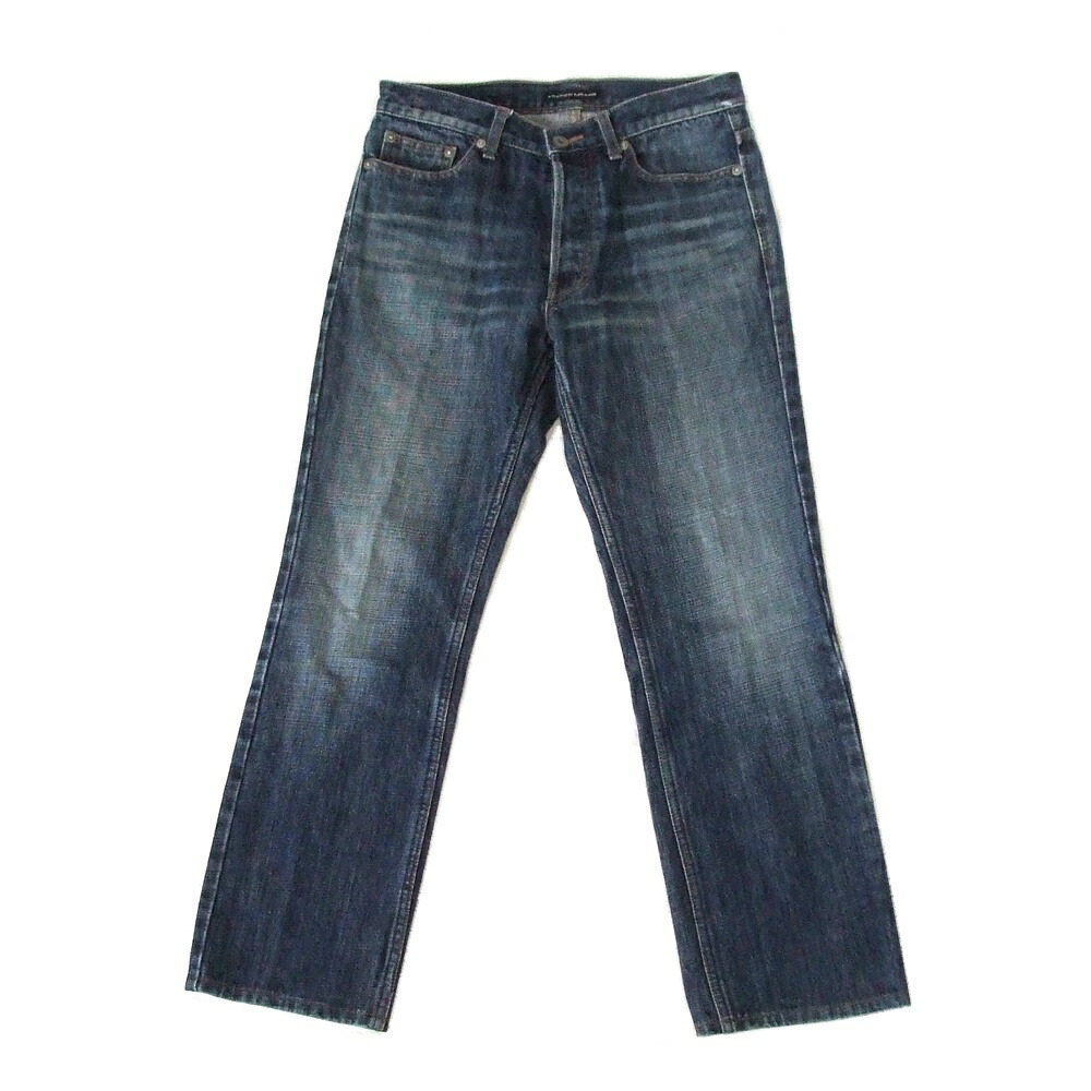 新品　ラウンジリザード　lounge lizard ブラックペンキダメージデニム LOUNGE LIZARD（ラウンジリザード）の「LOUNGE LIZARD】11.5
