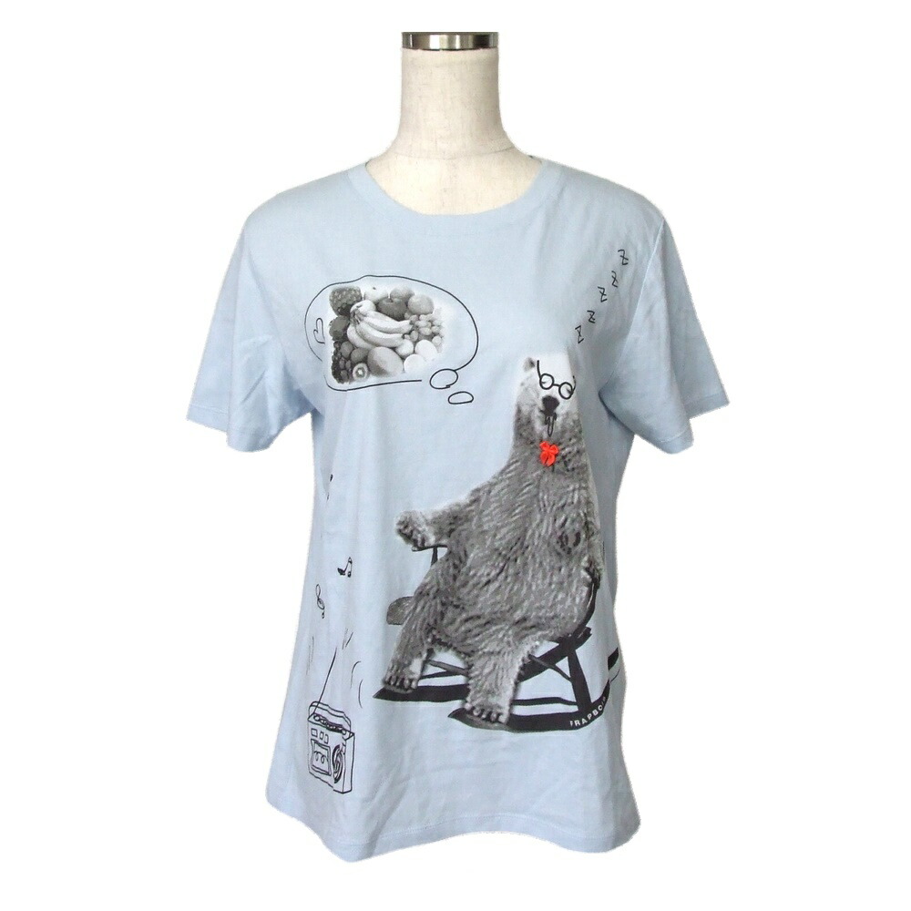 楽天市場 美品 Frapbois フラボア シロクマtシャツ 半袖 スカイブルー 1258 中古 Crown Store