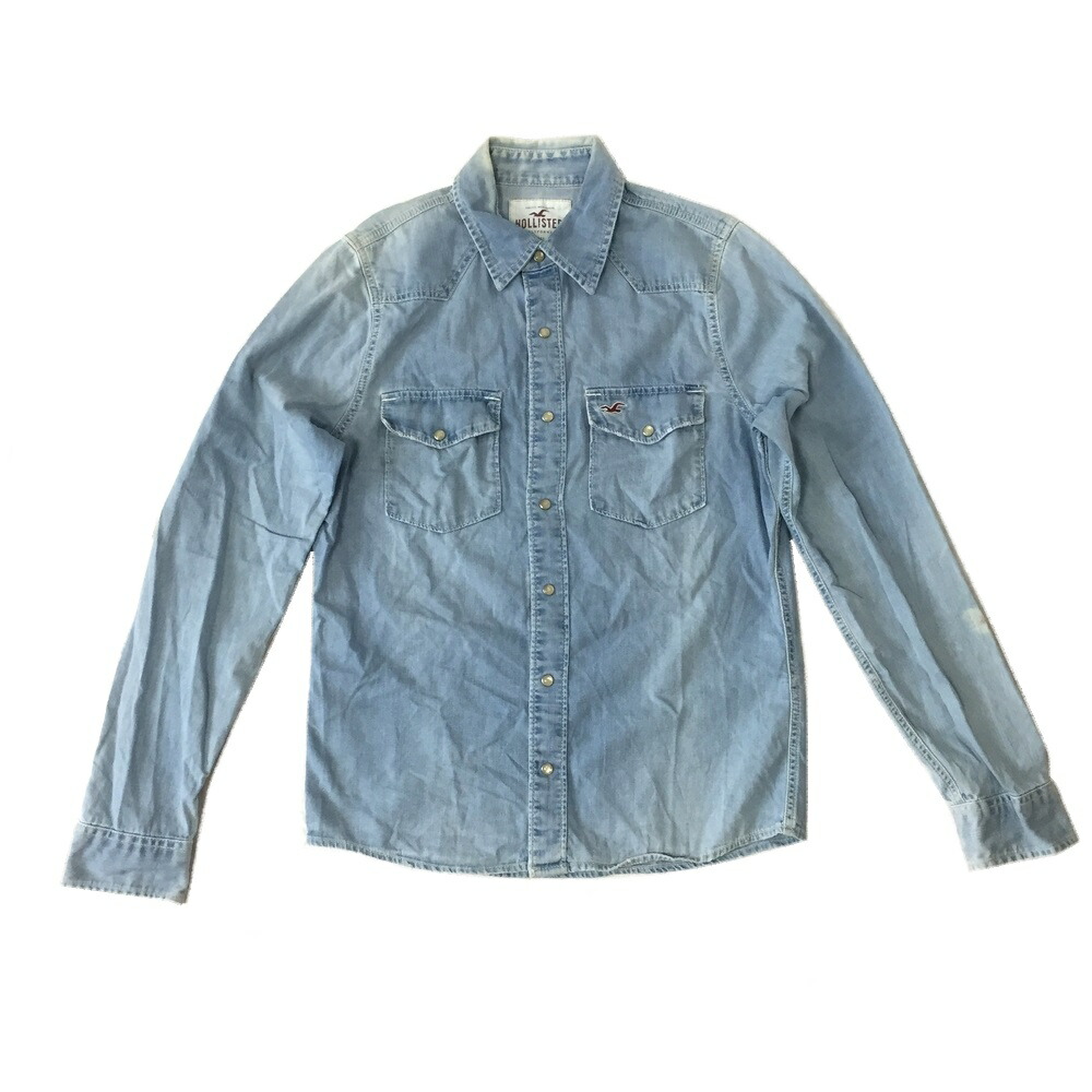 hollister chambray shirt