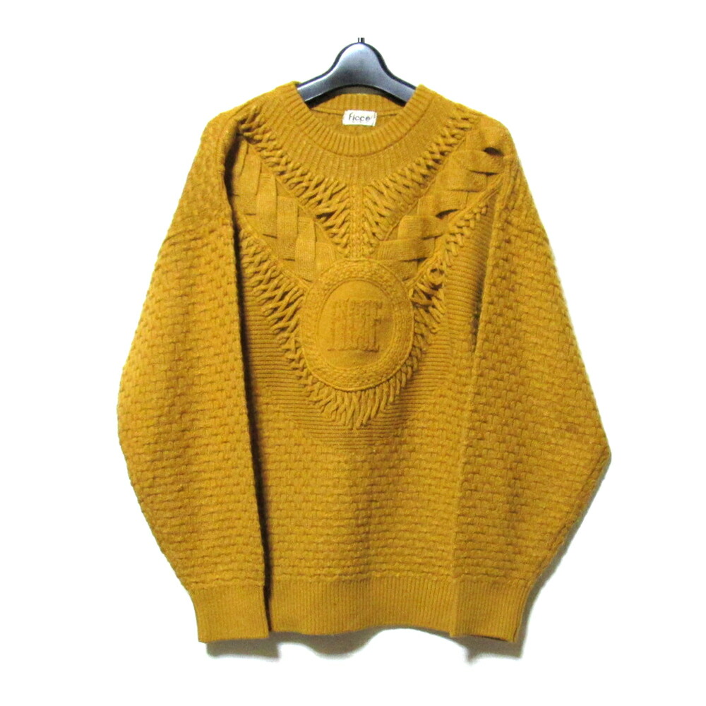 Vintage Ficce Yoshiyuki Konishi ヴィンテージ フィッチェ ヨシユキコニシ 編み込みニットセーター ドン小西 小西良幸 Uomoアヴァンギャルド 中古 Melillimona Com