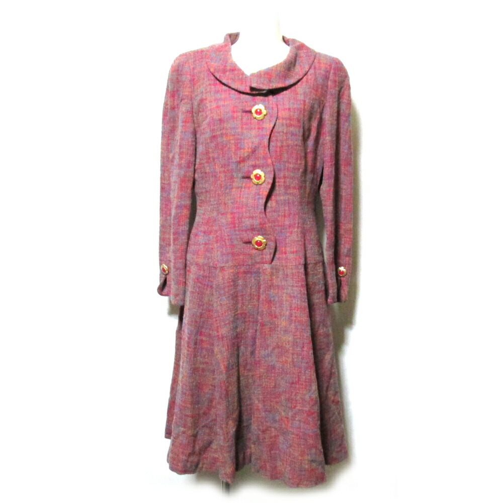 新版 Vintage Yuki Torii ヴィンテージ ユキトリヰ 9 フラワーデザインワンピース ユキトリイ ピンク 花柄 中古 Crown Store 楽天1位 Www Chemo Commerce Com