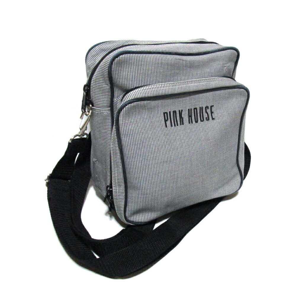 楽天市場 Vintage Pink House ヴィンテージ ピンクハウス 2wayギンガムチェックリュックサック ショルダーバッグ 鞄 黒 1274 中古 Crown Store