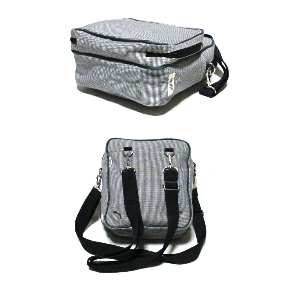 楽天市場 Vintage Pink House ヴィンテージ ピンクハウス 2wayギンガムチェックリュックサック ショルダーバッグ 鞄 黒 1274 中古 Crown Store