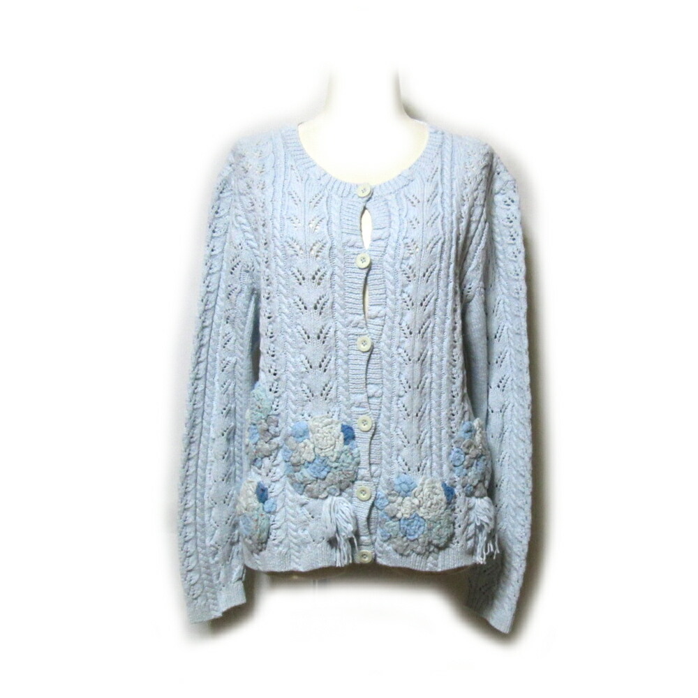 PINK HOUSE カーディガン ビンテージ コットン100% 希少 129153-1.jpg