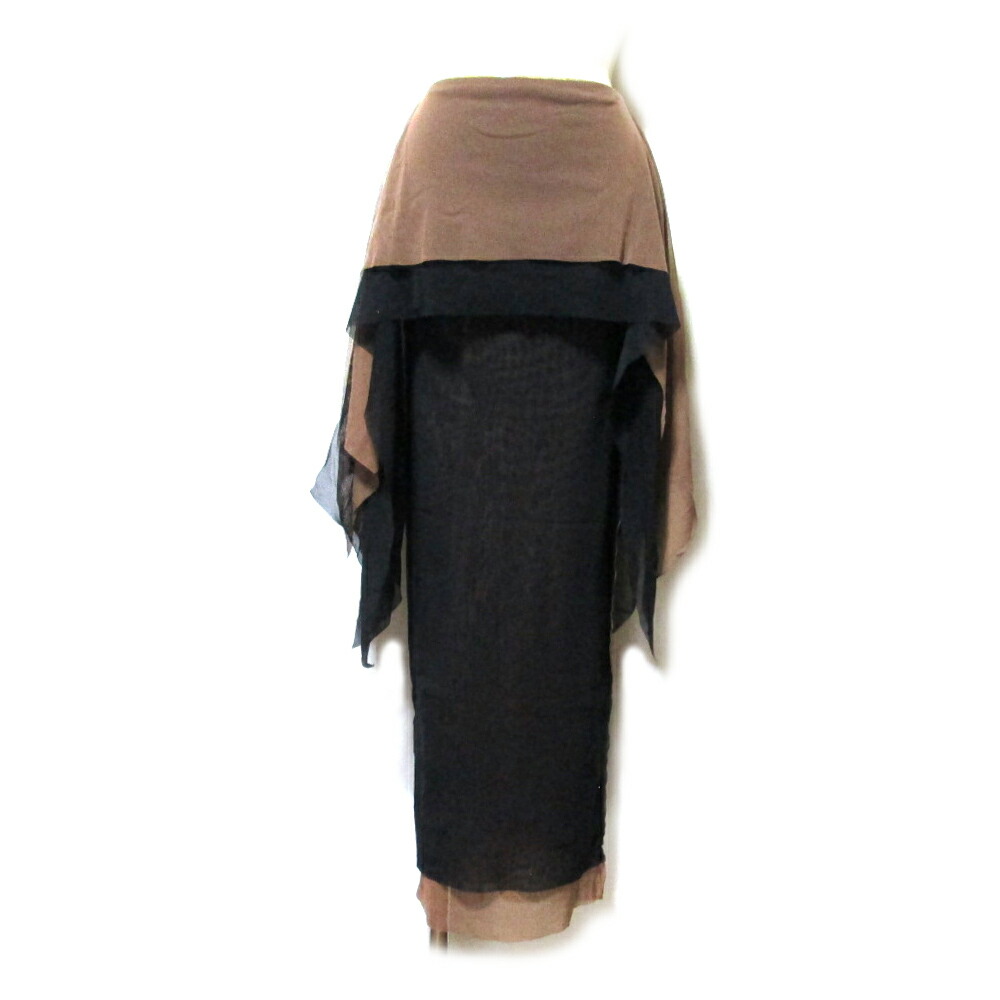 奇麗さ品物 Vintage Jean Paul Gaultier ヴィンテージ ジャンポールゴルチエ 40 パワー網歪めるスカート ゴルチェ 墨ぞめ カクテルドレスルー 132296 中古 Orbisresearch Com