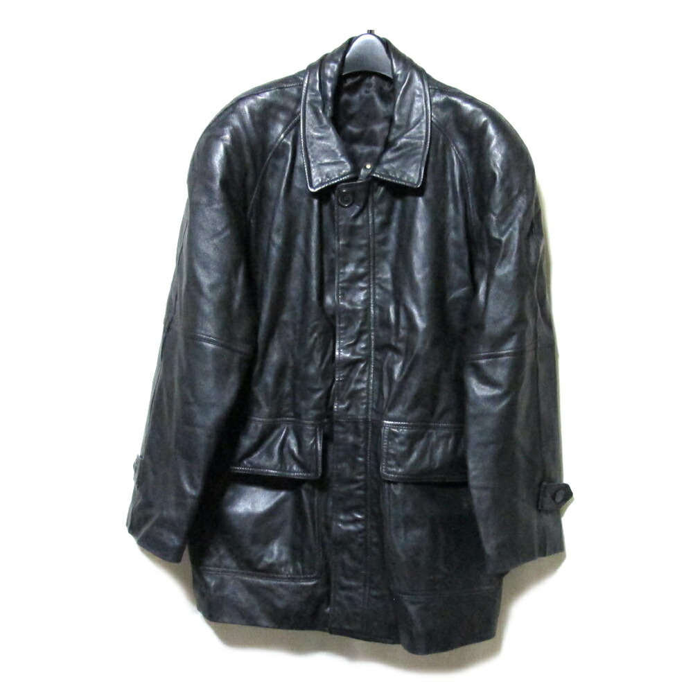90s - 00s ヴィンテージ古着 コート サイズ:L / 90s CALICO BALL カウレザー 裏地キルティング ハーフコート / ブラック 黒 / アウター ジャケット 上着【メンズ】【中古】【K4342】 楽天市場】90s - 00s ヴィンテージ古着 コート サイズ:L / 90s CALICO