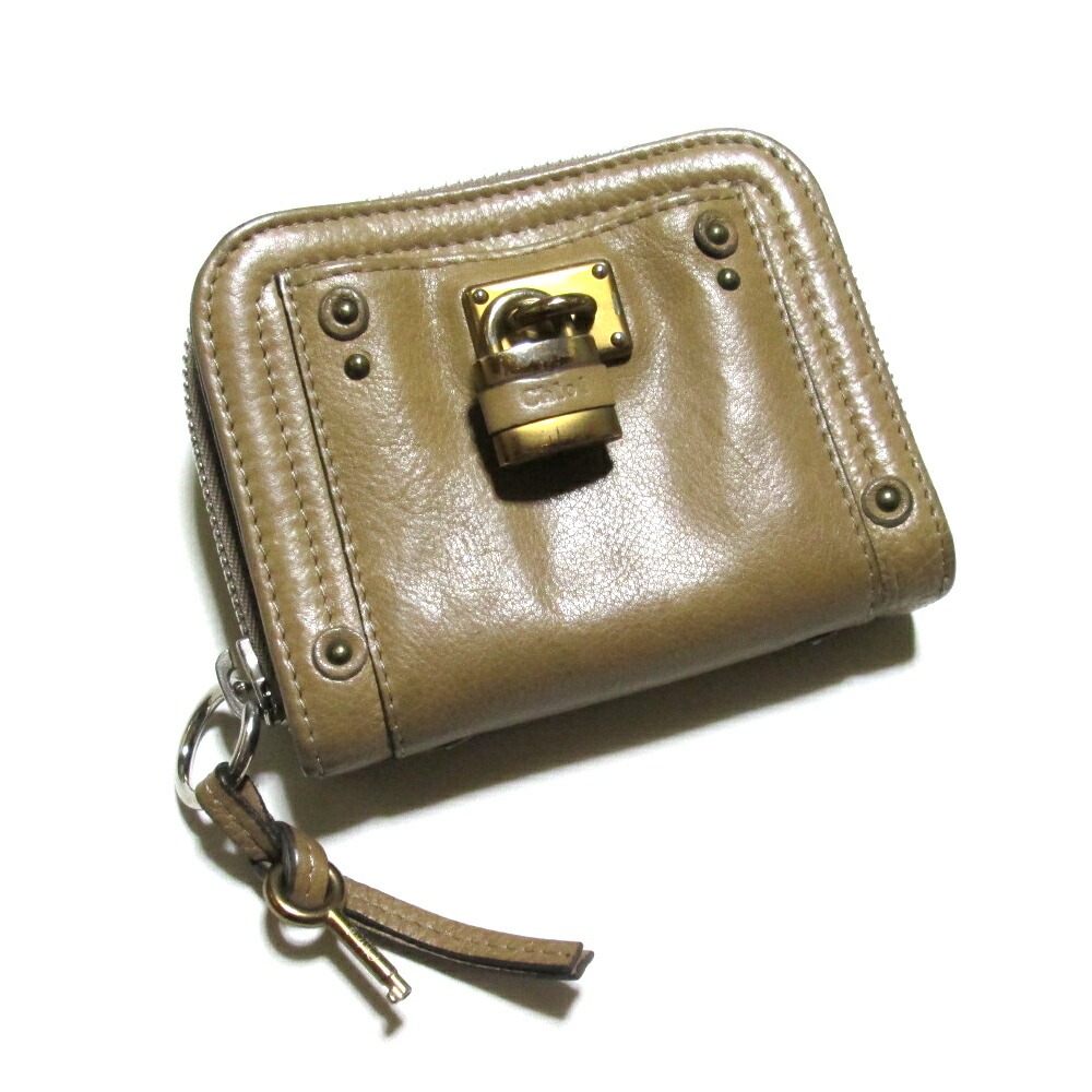 未使用品✨Chloe クロエ　 パディントン　ロングウォレット　長財布　南京錠 未使用品✨Chloe クロエ パディントン ロングウォレット 長財布