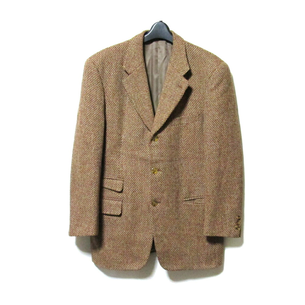 美品 Vintage marie claire ヴィンテージ マリクレール 「M」 クラシックツイードジャケット (ブラウン ビンテージ) 134984 【中古】 12,320円