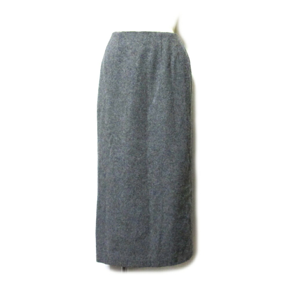 Vintage COMME des GARCONS ヴィンテージ コムデギャルソン 「M」 1992 縮絨ロングスカート (グレー 名作 ビンテージ マキシ丈) 135151 【中古】