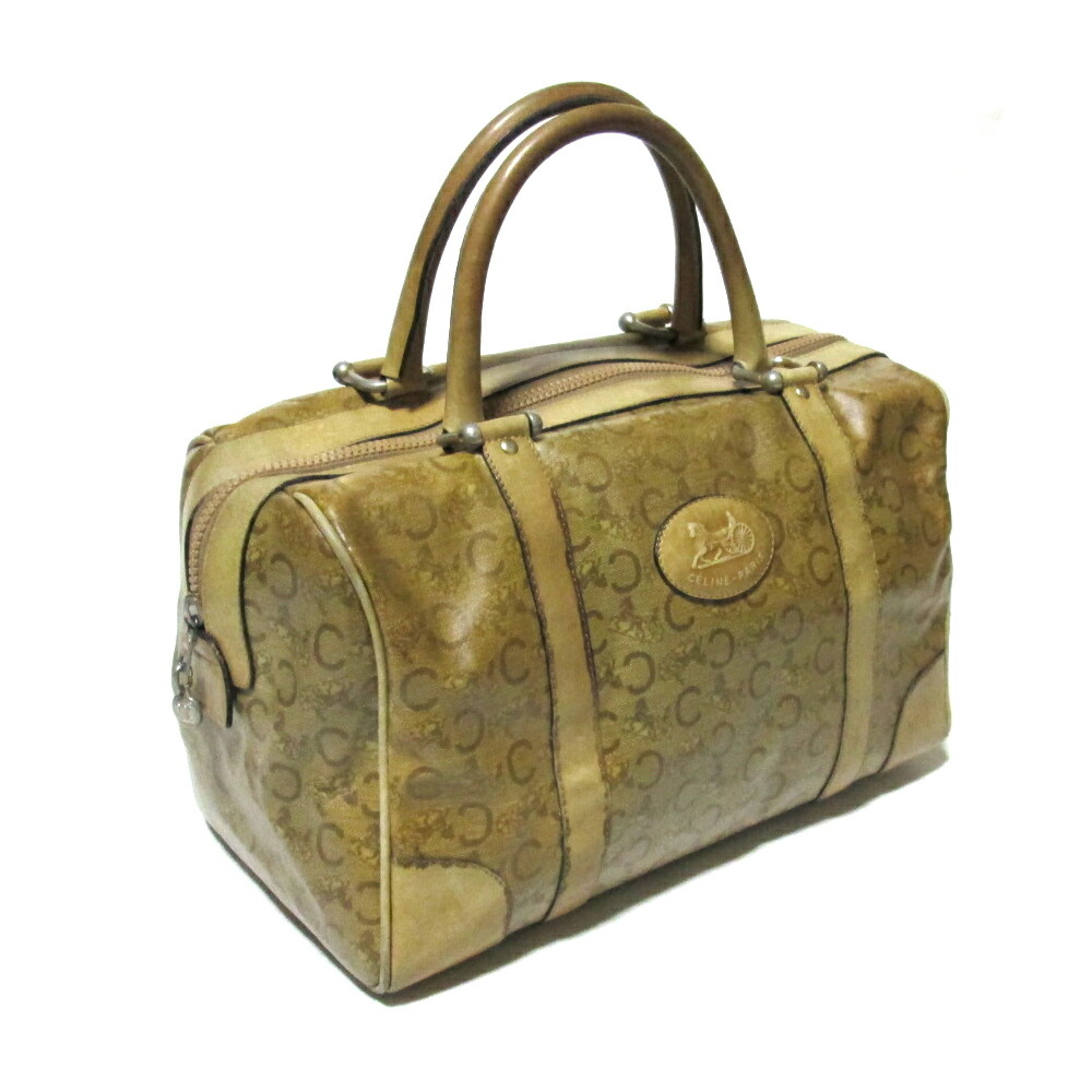 celineビンテージボストンバッグ VINTAGE CELINE/セリーヌ】macadam ボリード ボストンバッグ