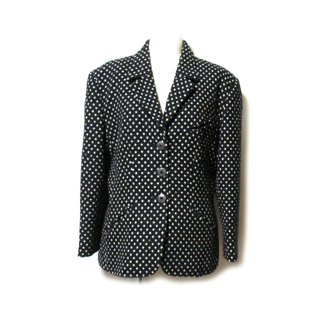 Vintage KENZO ヴィンテージ オールド ケンゾー 「M」 3Bチロリアンジャケット (ビンテージ 高田賢三 黒 ブラック old バブル) 136313 【中古】