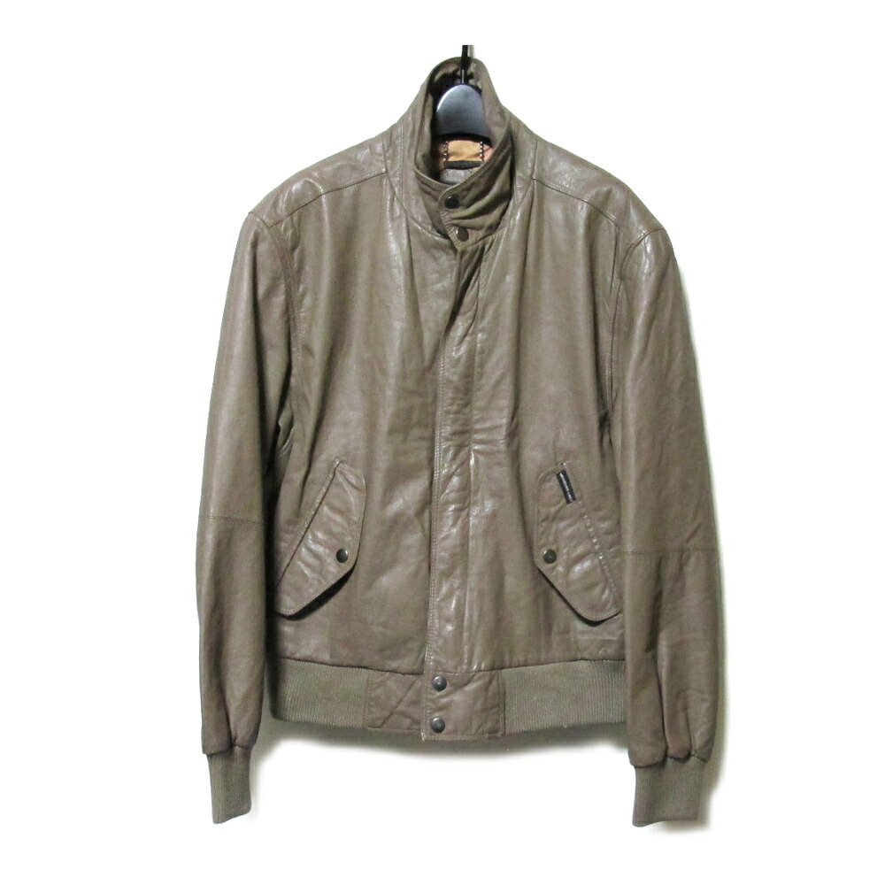 Vintage MEMBERS ONLY by Europe Craft ヴィンテージ オールド メンバーズオンリー 「42」 レザージャケット (ビンテージ 革ジャン 牛革 ブルゾン ライダーズ) 136328 【中古】｜CROWN STORE