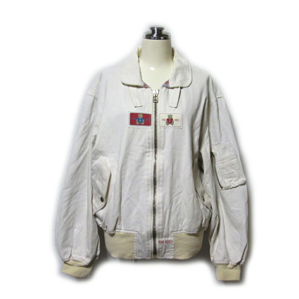 入手困難 ピンクハウス ワッペン 金子功時代 MA-1 ジャケット 赤 花柄 楽天市場】Vintage PINK HOUSE ヴィンテージ ピンクハウス MA-1