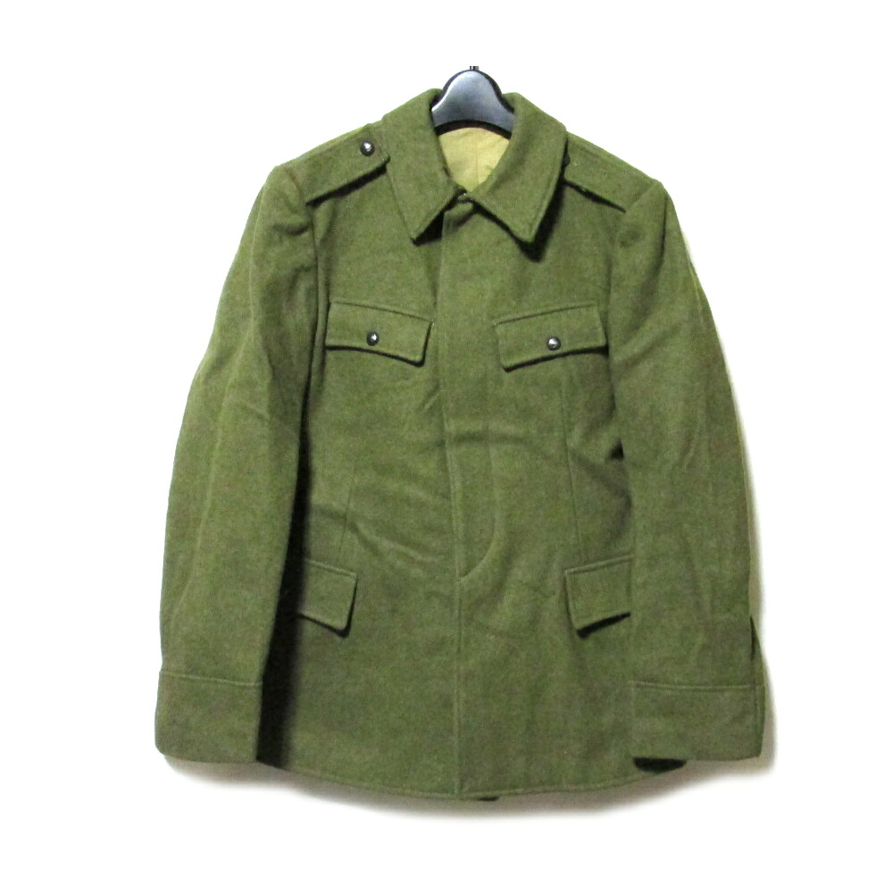 40's Vintage Romania ヴィンテージ ルーマニア軍 ヘビーウールジャケット (寒冷地 実物 ミリタリー 40年代 ビンテージ) 136515 【中古】|CROWN STORE
