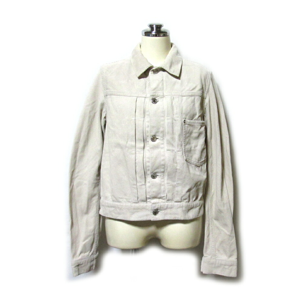 ZUCCA ズッカ 「S」 チマヨライナー付 コーデュロイジャケット (Gジャン ビンテージ) 136519 【中古】｜CROWN STORE