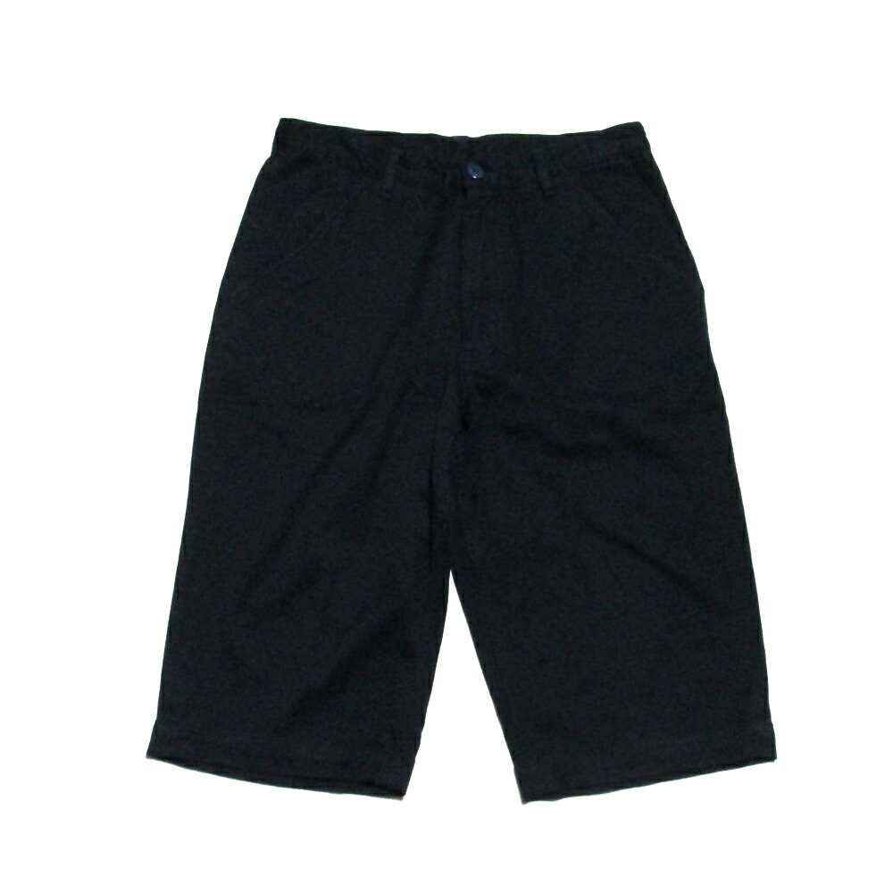 COMME des GARCONS SHIRT コムデギャルソン シャツ 「SS」 2007 ワイドショートパンツ (濃紺 ネイビー スリークォーター ビンテージ) 136739 【中古】｜CROWN STORE 11,396円