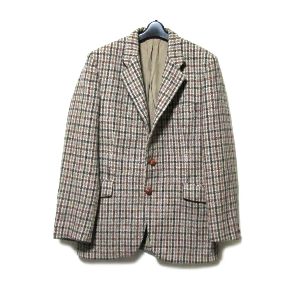 ハリスツイードジャケット HARRIS TWEED JACKET vintage 楽天市場】Vintage Harris Tweed ヴィンテージ ハリスツイード