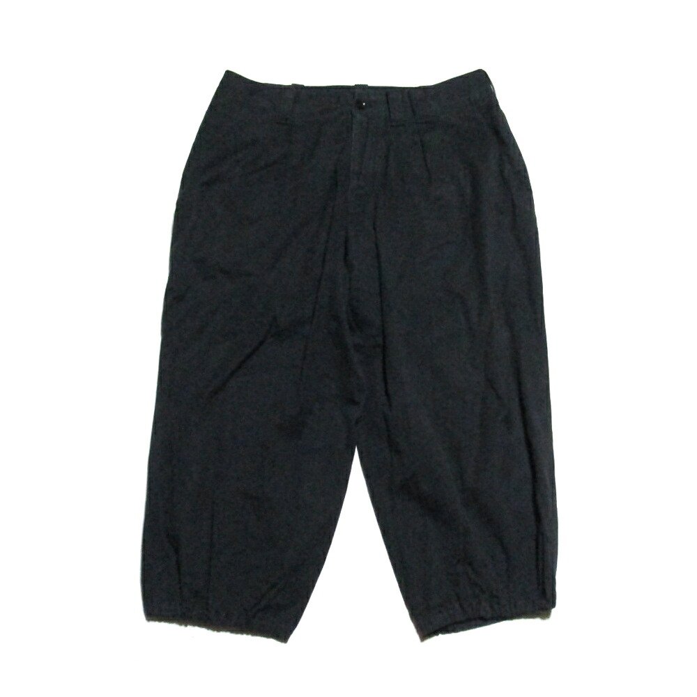 Yohji Yanmamoto POUR HOMME ヨウジヤマモト プールオム 「2」 ワイドアラブパンツ (山本耀司 Y's for me ワイズフォーメン ブラック 黒) 136969 【中古】｜CROWN STORE