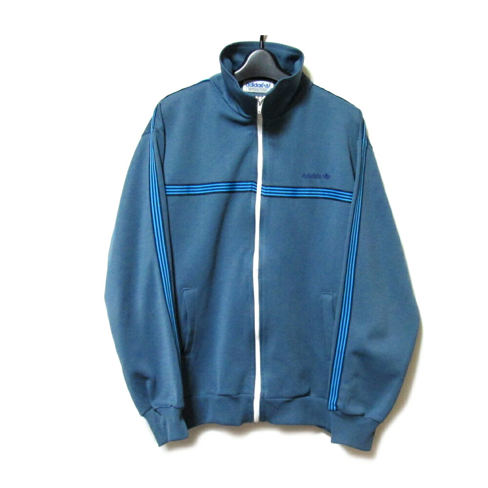 adidas - adidas アディダス 90's トラック ジャケット ジャージ ブルゾン スポーツ デサント オールド ヴィンテージ Ｍ ブラック レディース 古着 中古 USED 137228-1.jpg