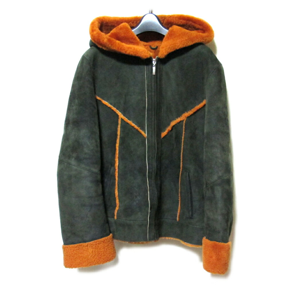 Vintage SAVU ヴィンテージ オールド サブ フーデットリアルムートンレザージャケット (ビンテージ 革 皮ジャン) 137307 【中古】 20,306円