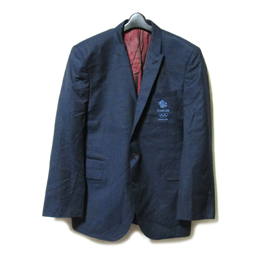 美品 TEAM GB LONDON 2012 ロンドンオリンピック2012 「44S」 オリンピック公式 ブレザージャケット (Great Britain at the 五輪 英国 ビンテージ ヴィンテージ Vintage ロンドン) 137446 【中古】