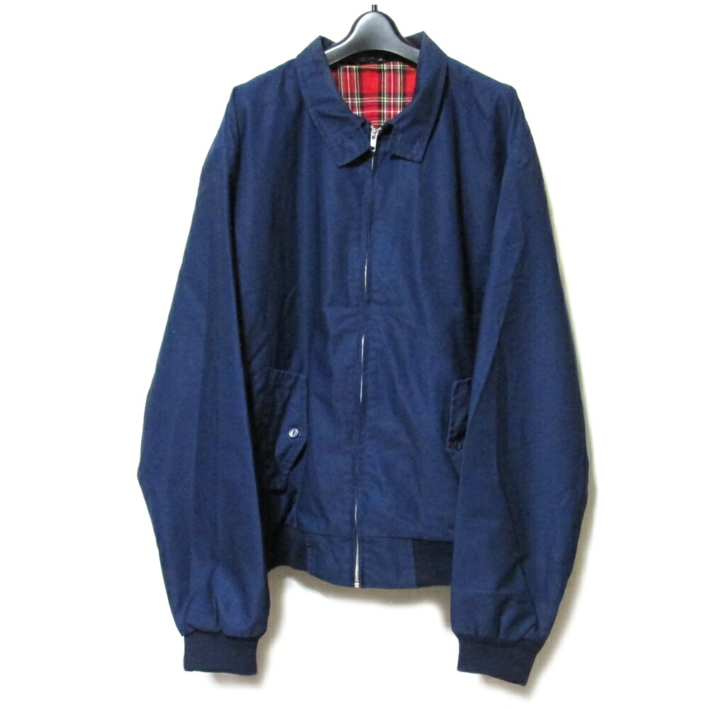 デッド買い溜める Vintage England ヴィンテージ 「3XL」 連合王国製 ハリントンワークジャケット (紺 米国海軍 ビンテージ 上衣 ENGLAND 連合王国製) 137535 【中古】