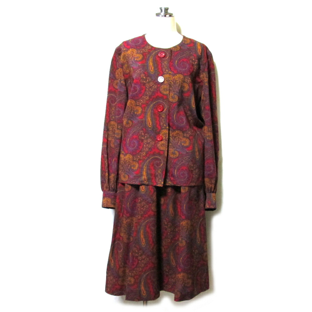 GIVENCHY ジバンシー　ジャケット スカート セットアップ 8号 137590-1.jpg