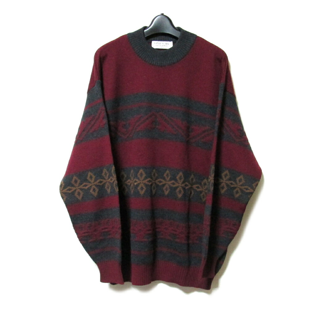 楽天市場】80s ヴィンテージ ジバンシイ GIVENCHY 総柄 ニットセーター