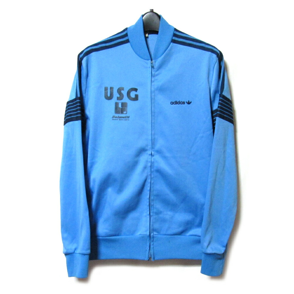 OLD adidas オールドアディダス　旧タグジャージ ジャケット XL adidas adidas(アディダス) 80s 白タグ トレフォイルロゴ刺繍