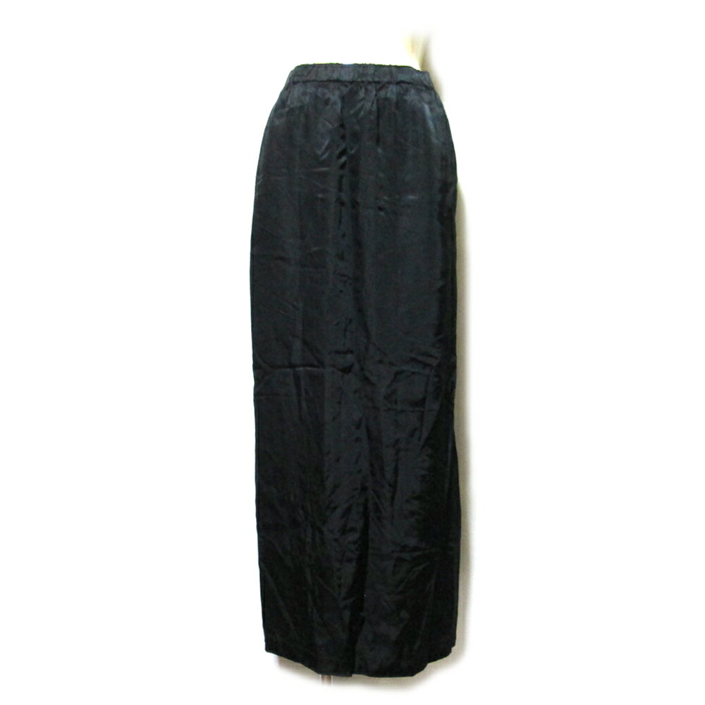美品 Vintage robe de chambre COMME des GARCONS ヴィンテージ ローブ ド シャンブル コムデギャルソン 1995 キュブラロングスカート (ビンテージ 黒 ブラック 川久保玲 コムコム) 138004 【中古】