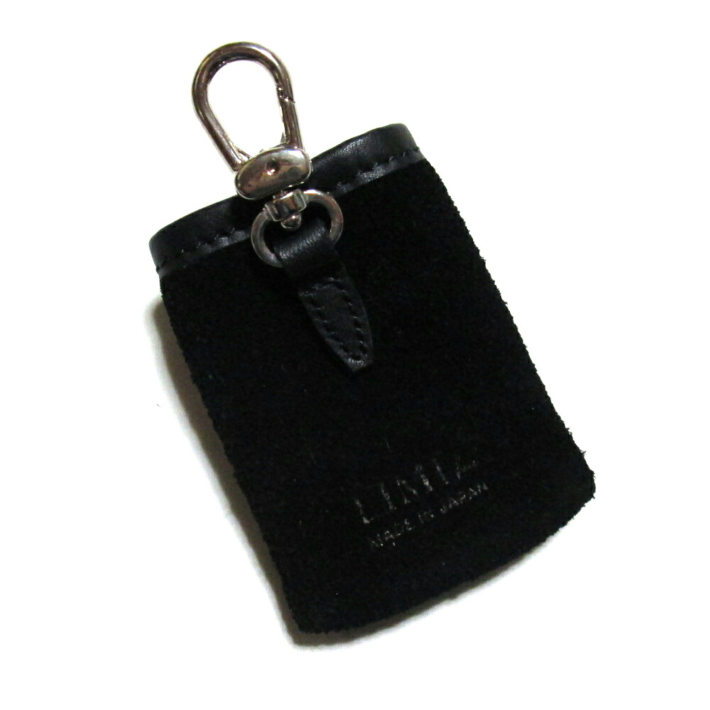 【新古品】 LIMI feu リミフゥ パンクレザーキーケース.キーリング.チャーム (山本耀司 Y's ワイス Yohji Yamamoto ヨウジヤマモト 黒 ブラック 革 皮) 138192 【中古】