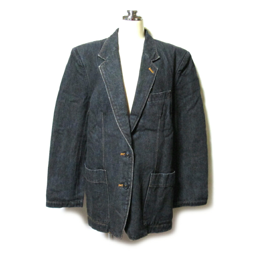 Vintage INGEBORG PINK HOUSE ヴィンテージ インゲボルグ ピンクハウス 80～90年代 デニム2Bジャケット (金子功 カネコイサオ Y2K メンズライク 高価買取中 ) 138591 【中古】