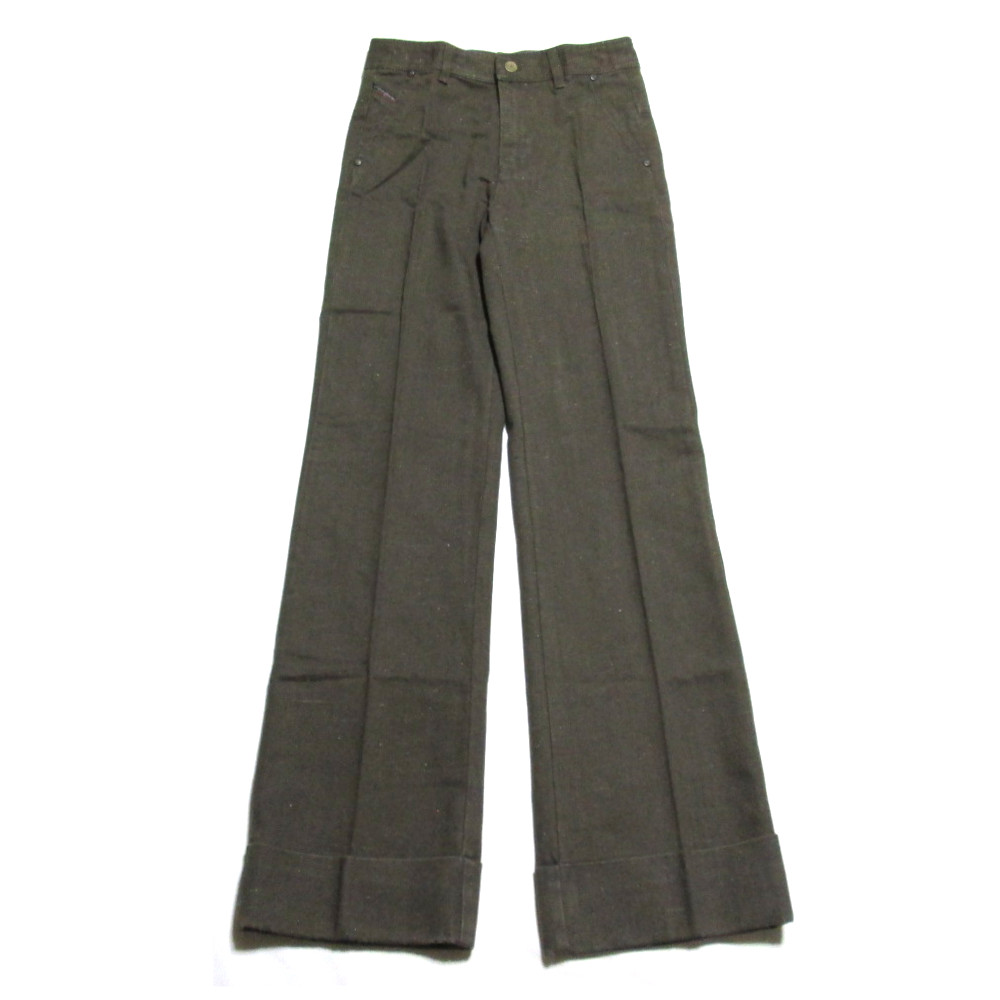 【新古品】 デッドストック Vintage DIESEL ヴィンテージ ディーゼル 「25」 2K ブーツカット デニムパンツ (ジーンズ デッドストック タグ付き インポート) 139292 【中古】