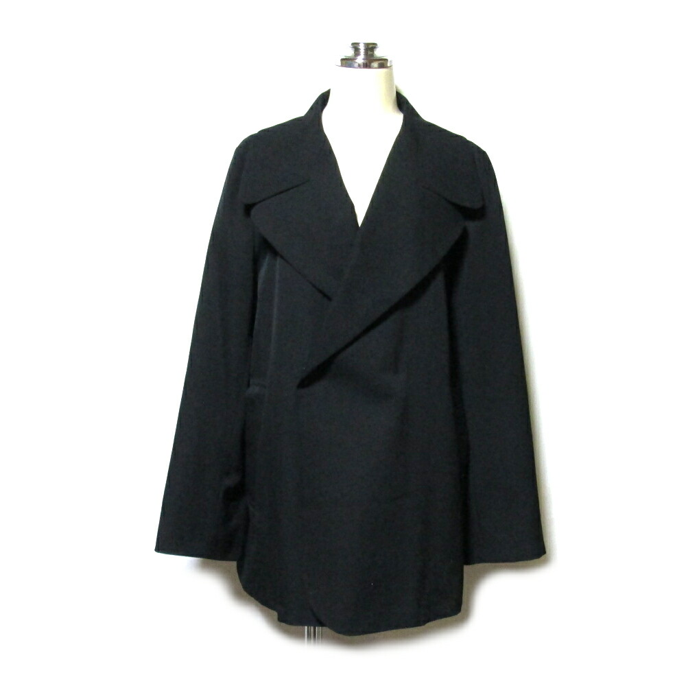 楽天市場】美品 LIMI feu リミフゥ 「S」 黒ギャバ ワイドダブルブレス