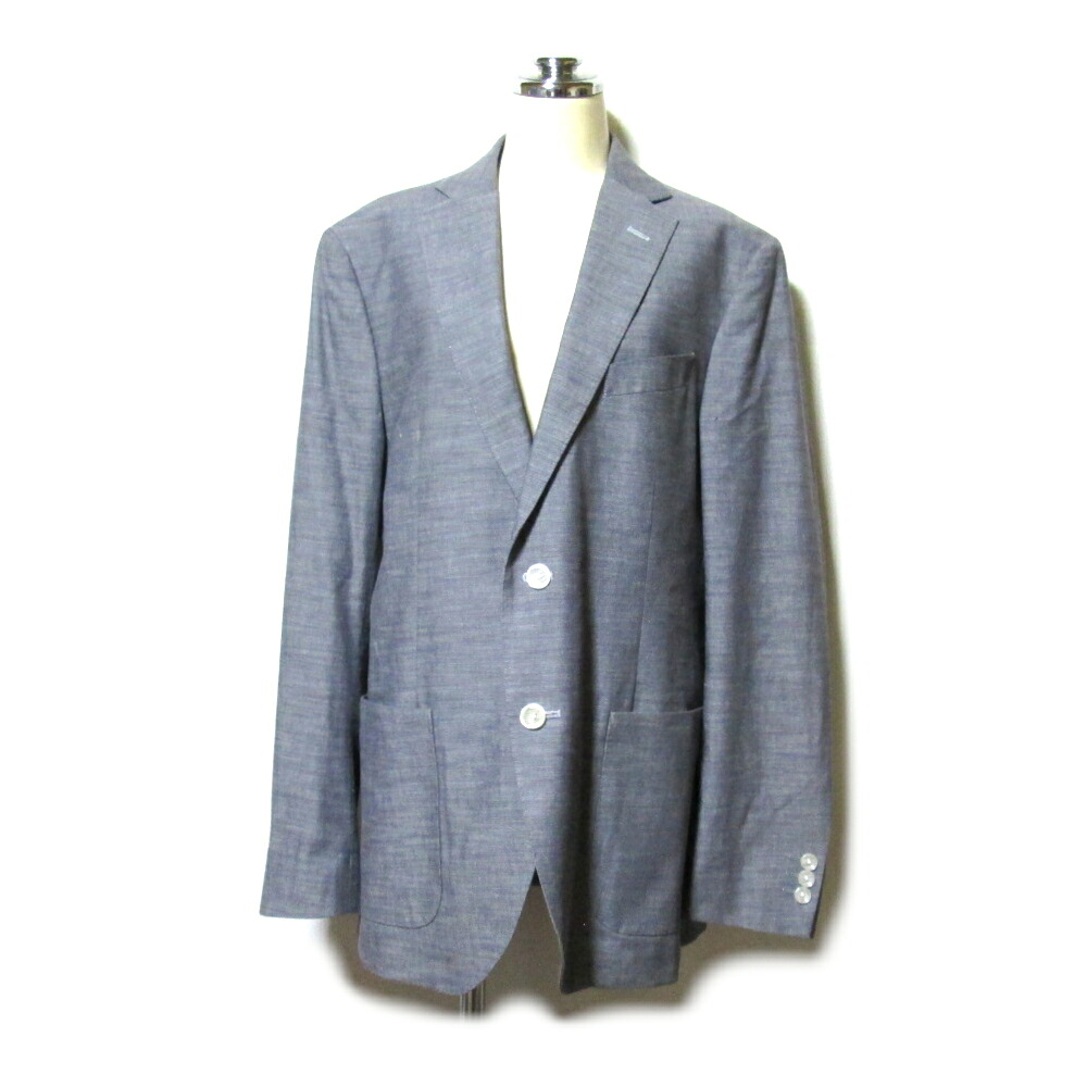 美品 Vintage Mr JUNKO ヴィンテージ ミスタージュンコ 「L」 2B テーラードジャケットグレー (JUNKO KOSHINO) 139452 【中古】