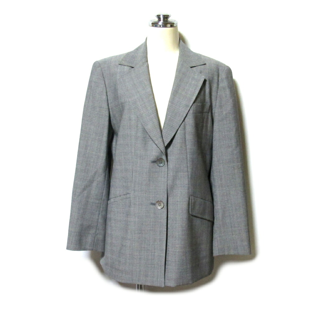 Vintage Mila Sch・・n ヴィンテージ ミラ・ショーン 「40」 2B ボックスシルエットジャケット (ドレープ ブレザー) 139567 【中古】