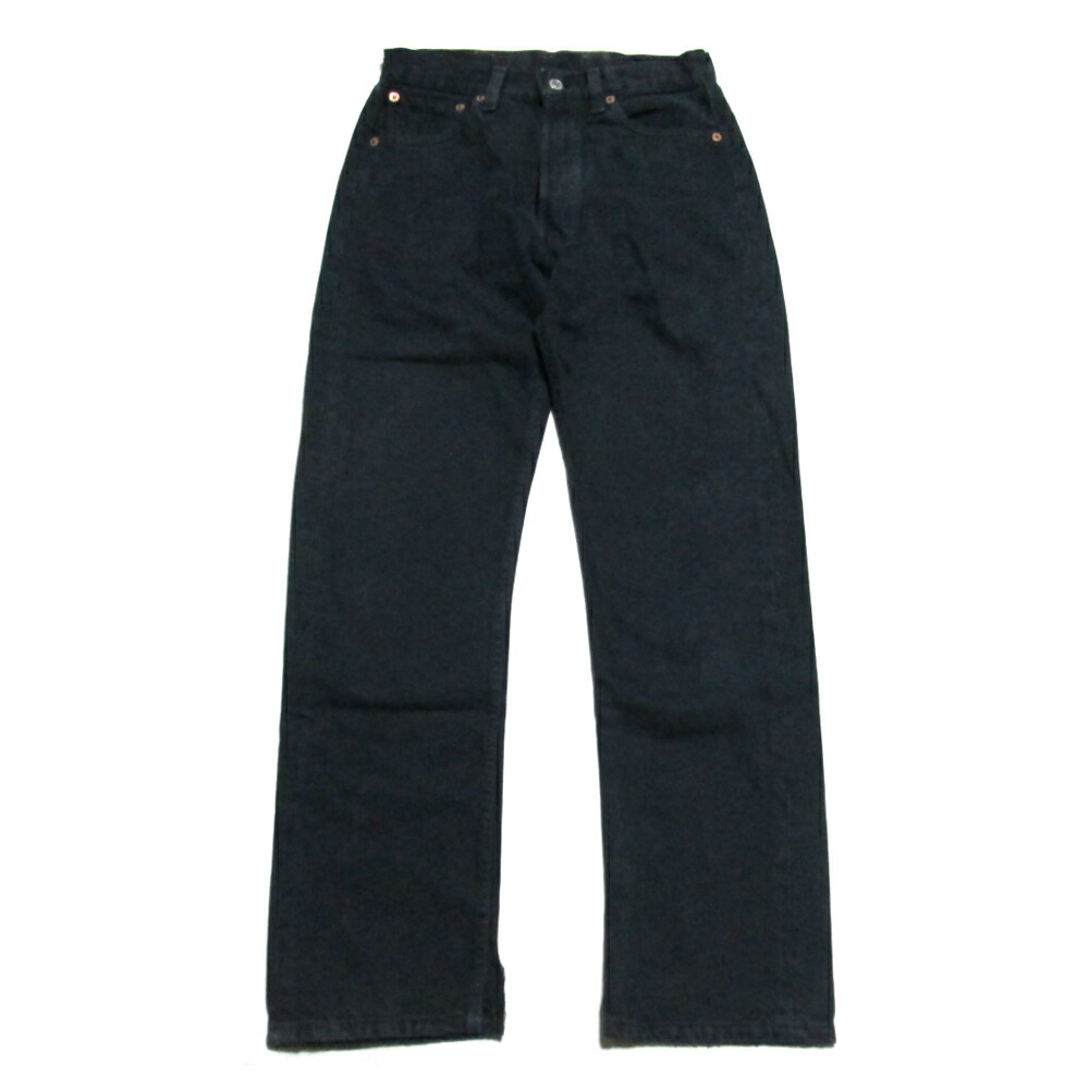 Vintage Levi’s 501 ヴィンテージ リーバイス 501 「W29 L30」 USA製 ブラックデニムパンツ (黒/ロット386888／リベット552/USA MADE/アメリカ製) 139702 【中古】