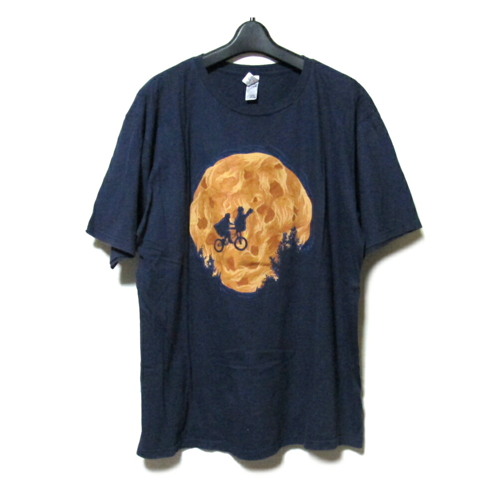 美品 Vintage E.T. ヴィンテージ E.T. 「XL」 ムービーTシャツ (月面シルエットプリント 半袖) 139854 【中古】