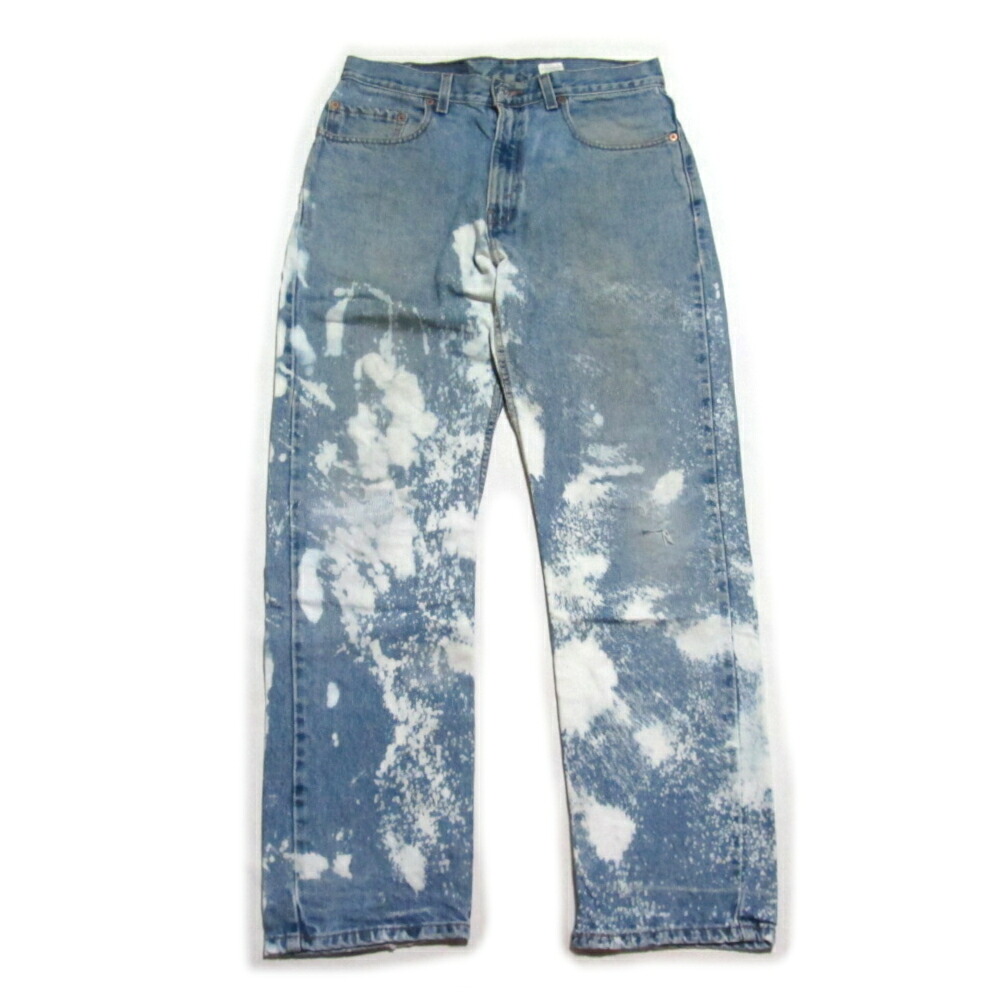 Vintage Levi&rsquo;s 505 ヴィンテージ リーバイス505 「W32 L30 」 メキシコ製ブルーブリーチデニムパンツ (ジーンズ 青) 139995 【中古】｜CROWN STORE