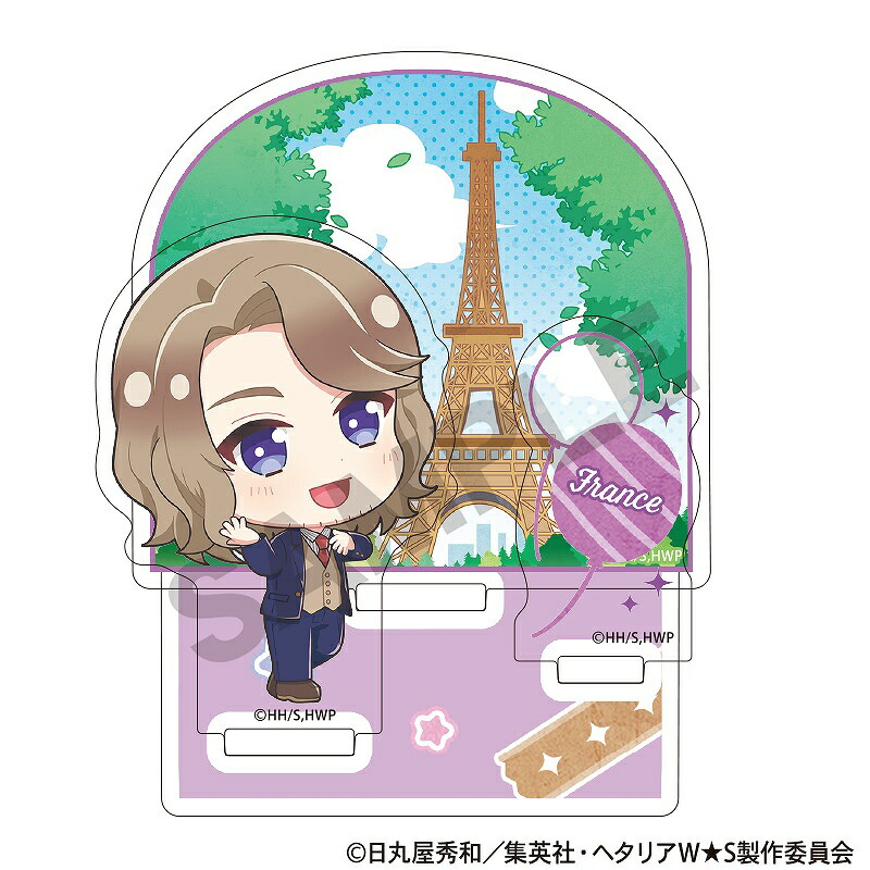 ヘタリア World★Stars　ジオラマアクリルスタンド＿フランス/ちまにわ画像
